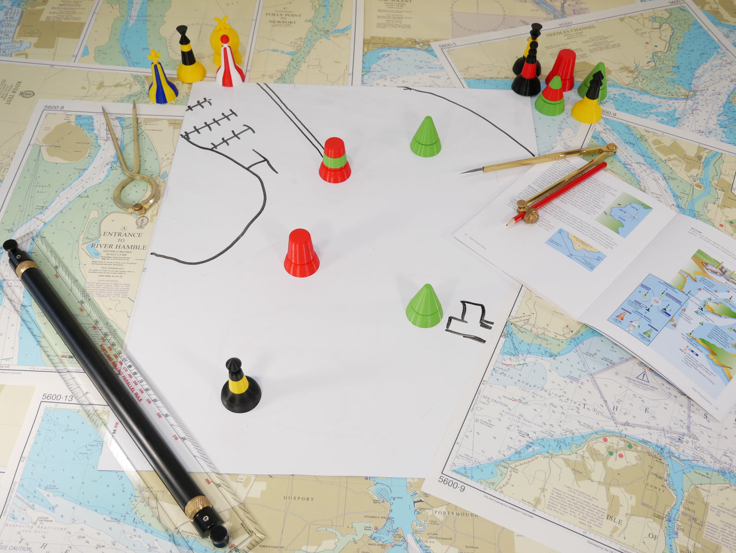 IALA (A) model Buoys Full Pack Instructor Training Aid
