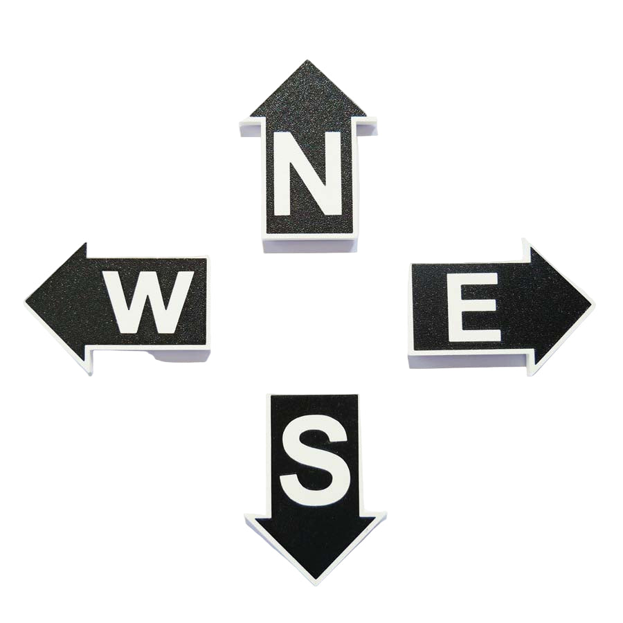 Magnetic Compass Point Arrow