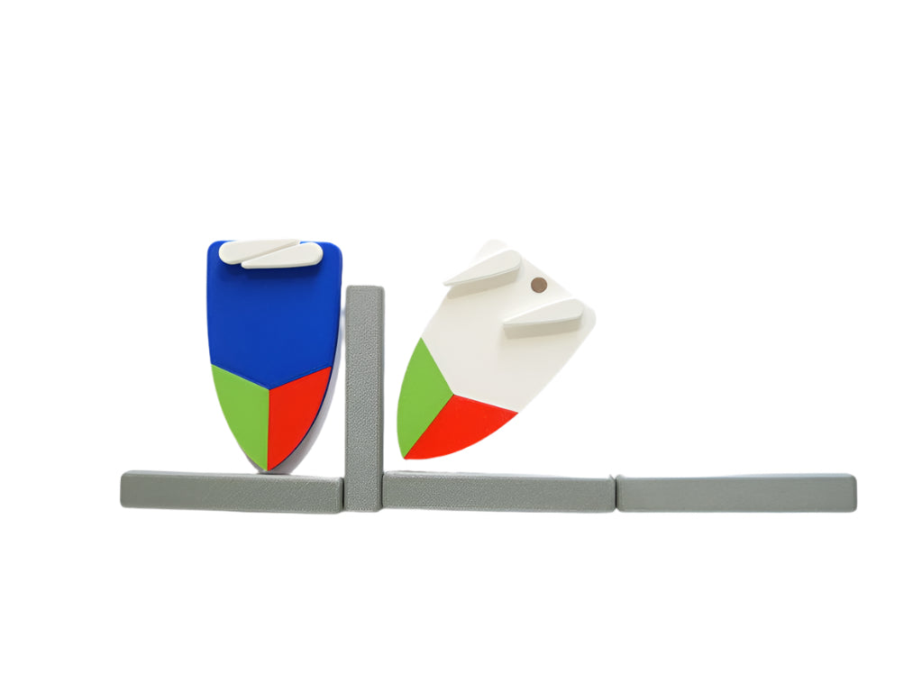 Magnetic Motor Vessel with Thrust Indicators
