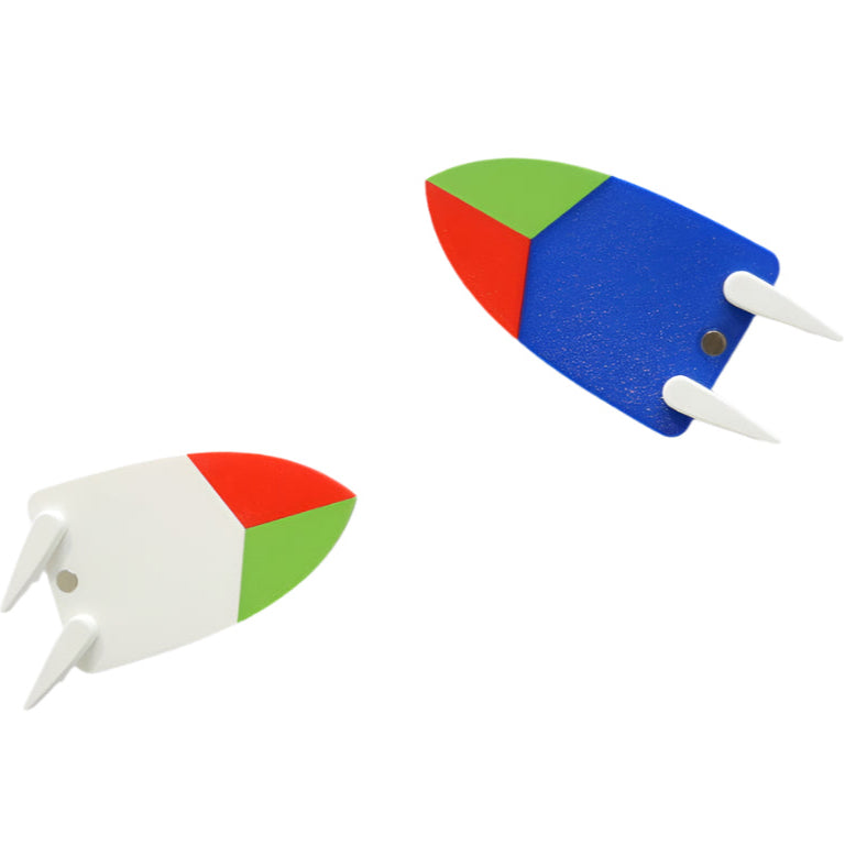 Magnetic Motor Vessel with Thrust Indicators