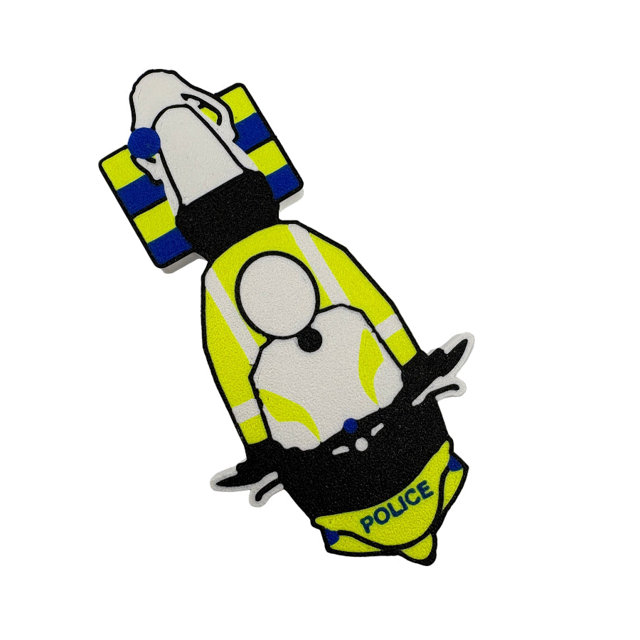 Police Motorbike Model Magnetic Instructor Training Aid