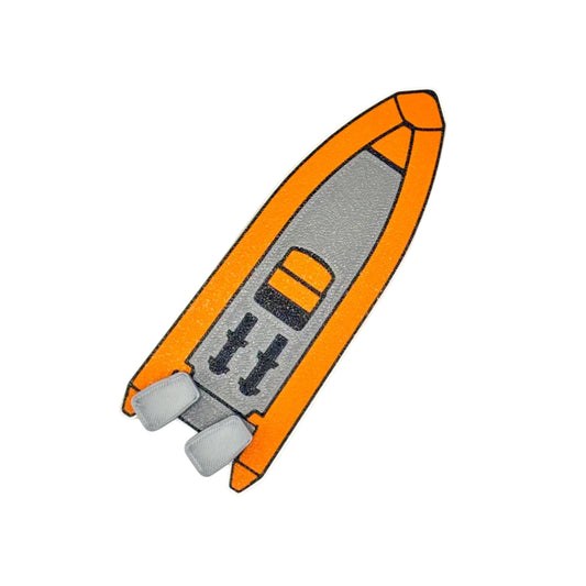 Magnetic RHIB with Outboard Motor Indicators Instructor Training Aid