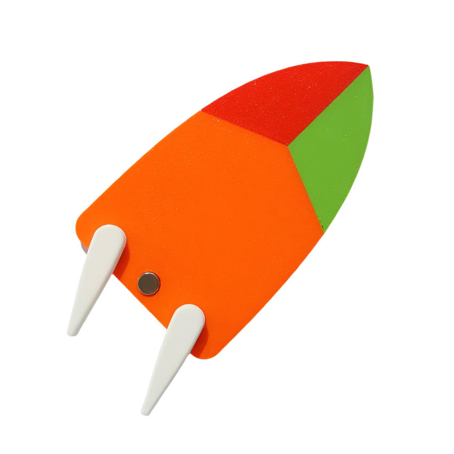 Magnetic Motor Vessel with Thrust Indicators
