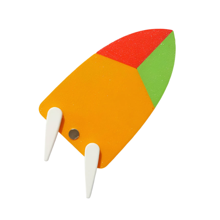 Magnetic Motor Vessel with Thrust Indicators