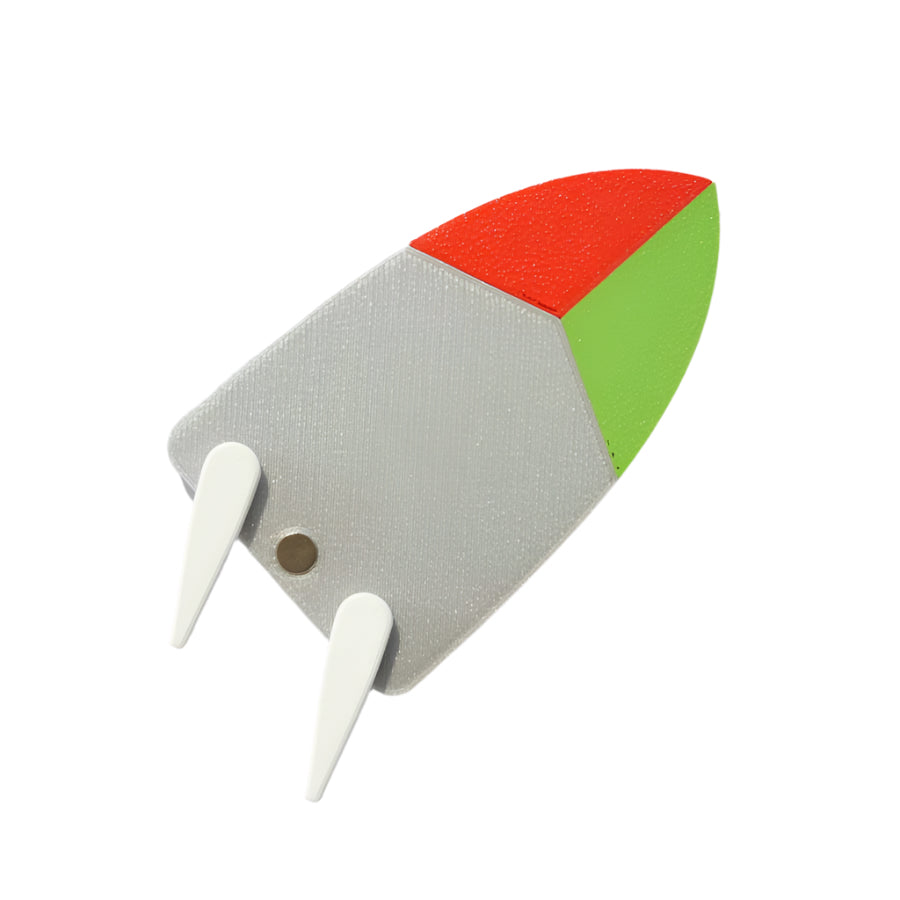 Magnetic Motor Vessel with Thrust Indicators